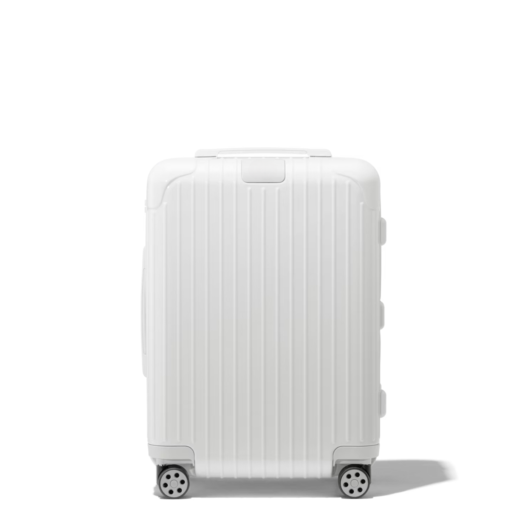 Beaume White Suitcase.