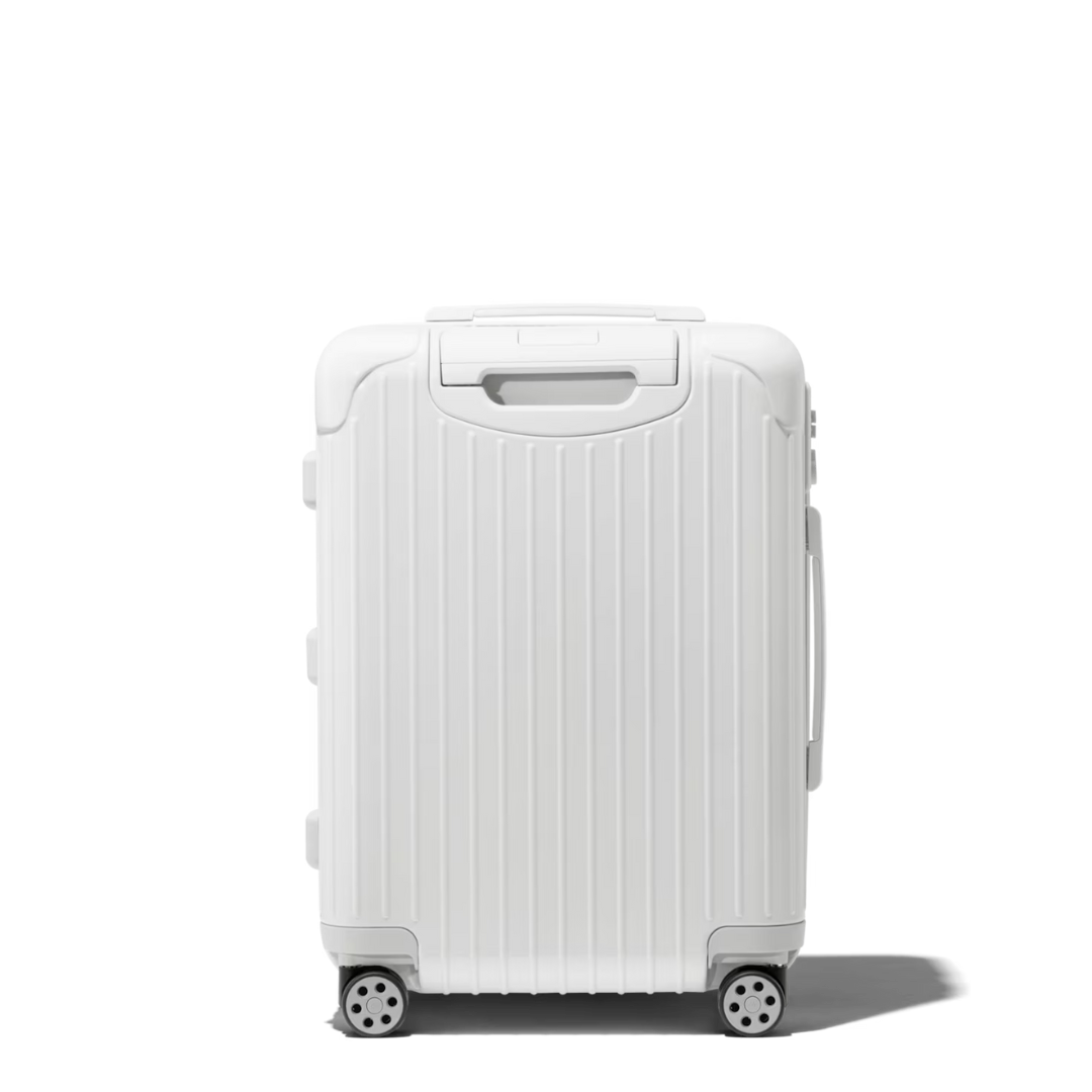 Beaume White Suitcase.
