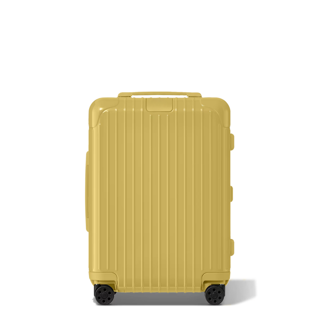 Beaume Yellow Suitcase.