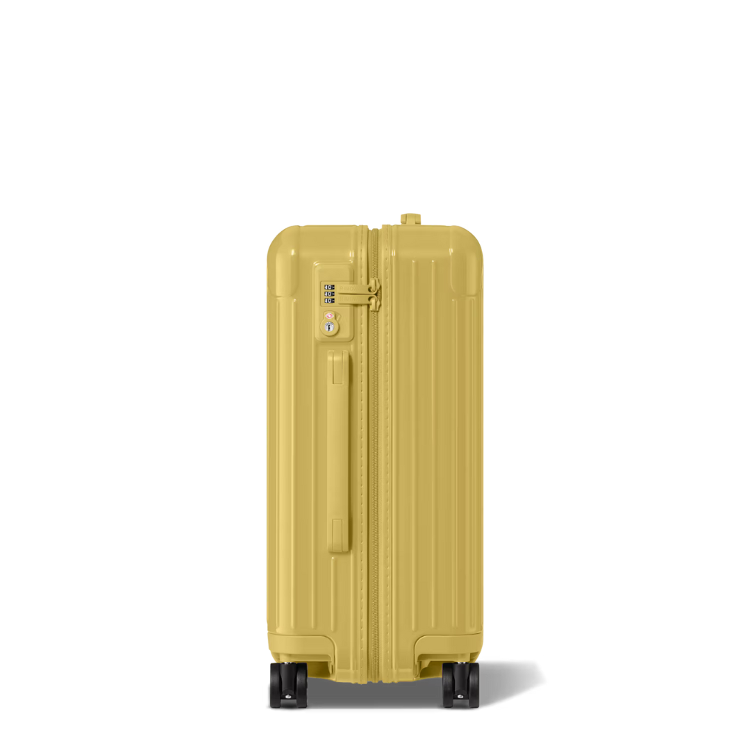 Beaume Yellow Suitcase.